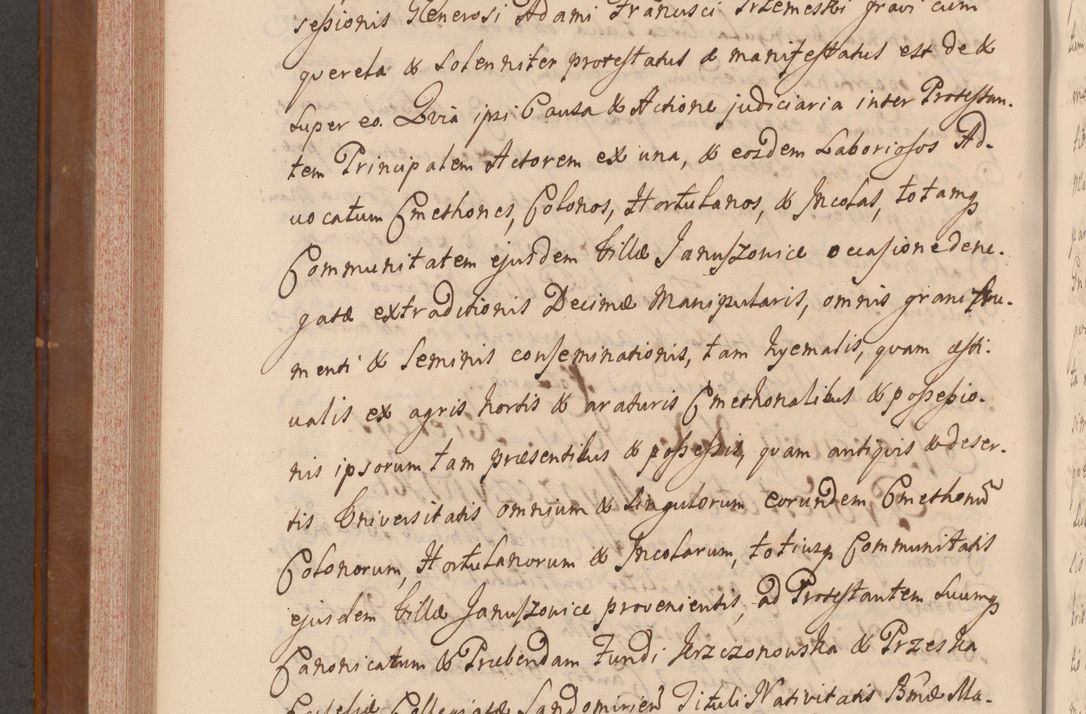 Zdjęcie nr 479 dla obiektu archiwalnego: Volumen VII actorum episcopalium Joannis Małachowski, episcopi Cracoviensis, ducis Severiae de anno 1694 - 1696, quorum index ad finem videatur