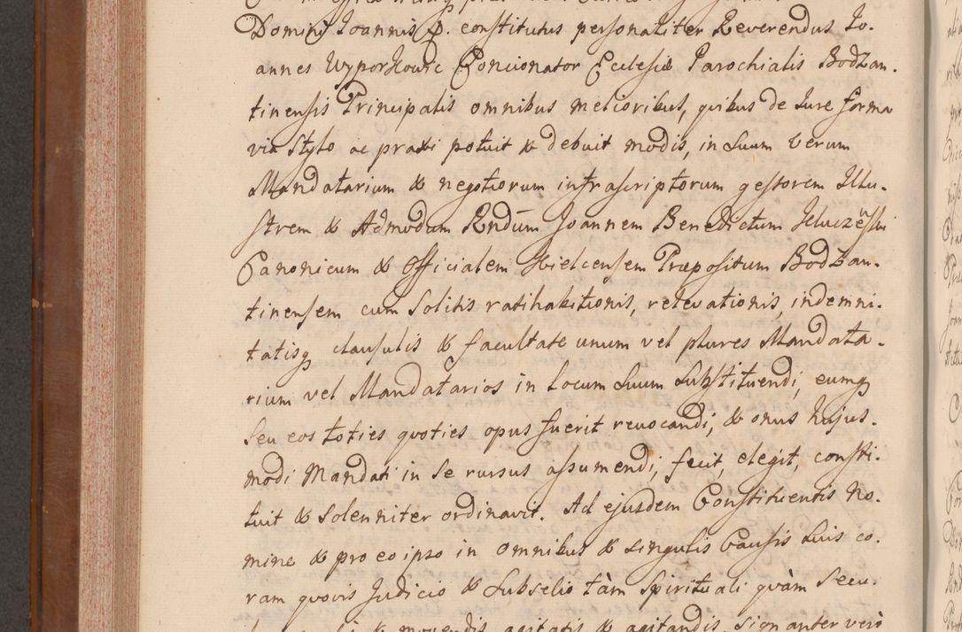 Zdjęcie nr 477 dla obiektu archiwalnego: Volumen VII actorum episcopalium Joannis Małachowski, episcopi Cracoviensis, ducis Severiae de anno 1694 - 1696, quorum index ad finem videatur