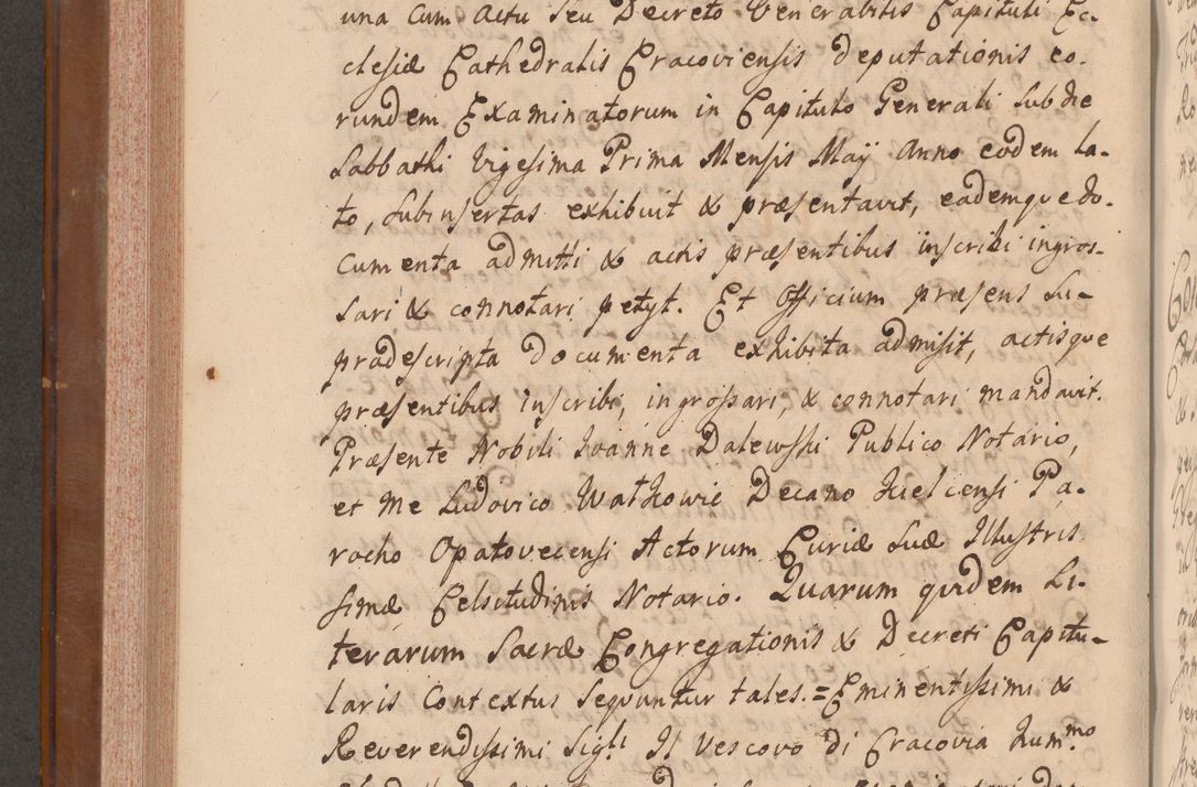 Zdjęcie nr 473 dla obiektu archiwalnego: Volumen VII actorum episcopalium Joannis Małachowski, episcopi Cracoviensis, ducis Severiae de anno 1694 - 1696, quorum index ad finem videatur