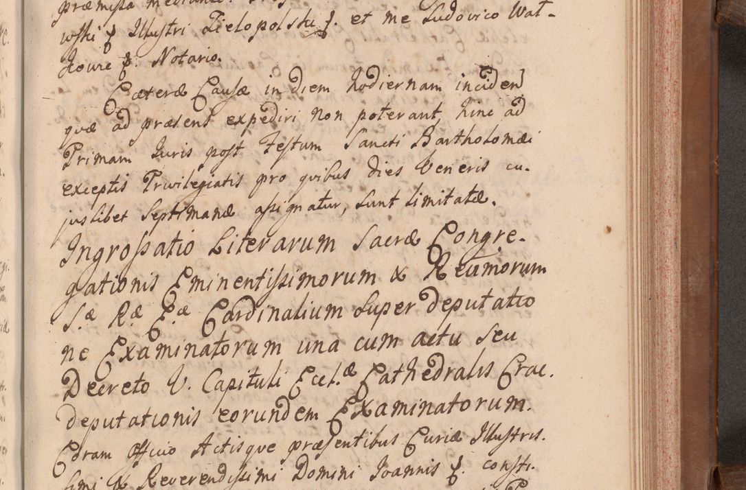 Zdjęcie nr 472 dla obiektu archiwalnego: Volumen VII actorum episcopalium Joannis Małachowski, episcopi Cracoviensis, ducis Severiae de anno 1694 - 1696, quorum index ad finem videatur