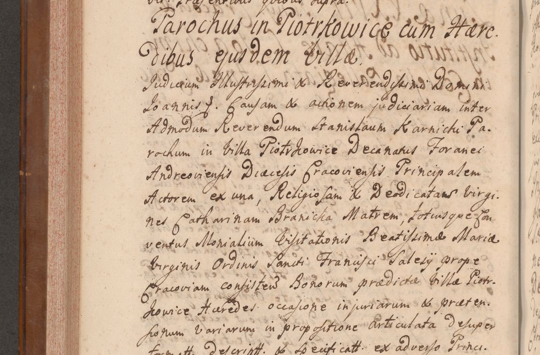 Zdjęcie nr 471 dla obiektu archiwalnego: Volumen VII actorum episcopalium Joannis Małachowski, episcopi Cracoviensis, ducis Severiae de anno 1694 - 1696, quorum index ad finem videatur