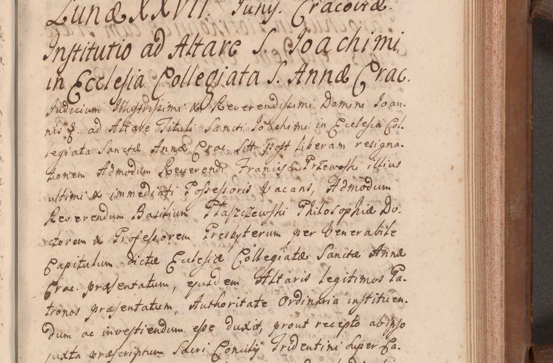 Zdjęcie nr 470 dla obiektu archiwalnego: Volumen VII actorum episcopalium Joannis Małachowski, episcopi Cracoviensis, ducis Severiae de anno 1694 - 1696, quorum index ad finem videatur