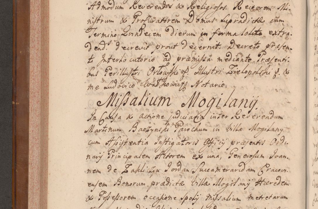 Zdjęcie nr 465 dla obiektu archiwalnego: Volumen VII actorum episcopalium Joannis Małachowski, episcopi Cracoviensis, ducis Severiae de anno 1694 - 1696, quorum index ad finem videatur