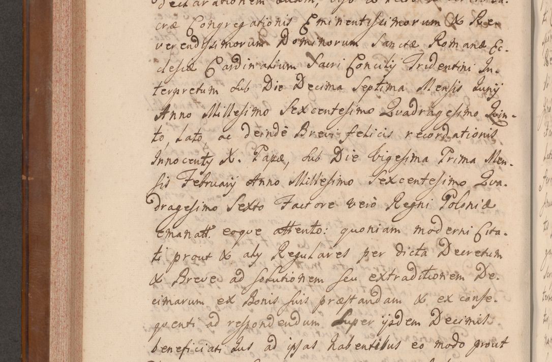 Zdjęcie nr 463 dla obiektu archiwalnego: Volumen VII actorum episcopalium Joannis Małachowski, episcopi Cracoviensis, ducis Severiae de anno 1694 - 1696, quorum index ad finem videatur