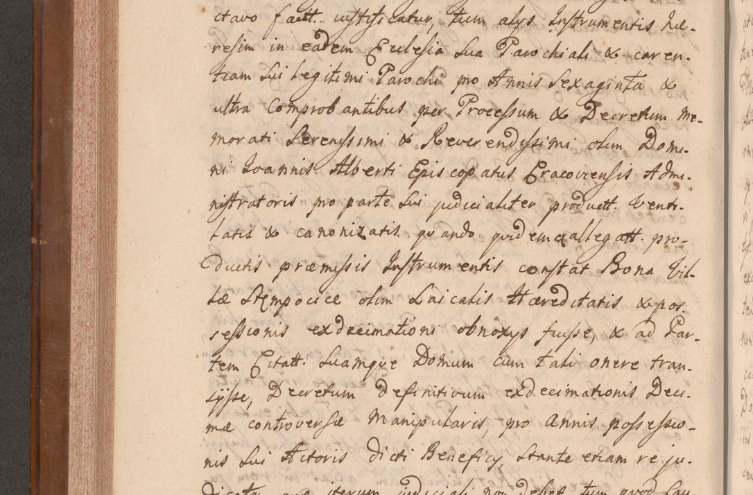 Zdjęcie nr 457 dla obiektu archiwalnego: Volumen VII actorum episcopalium Joannis Małachowski, episcopi Cracoviensis, ducis Severiae de anno 1694 - 1696, quorum index ad finem videatur