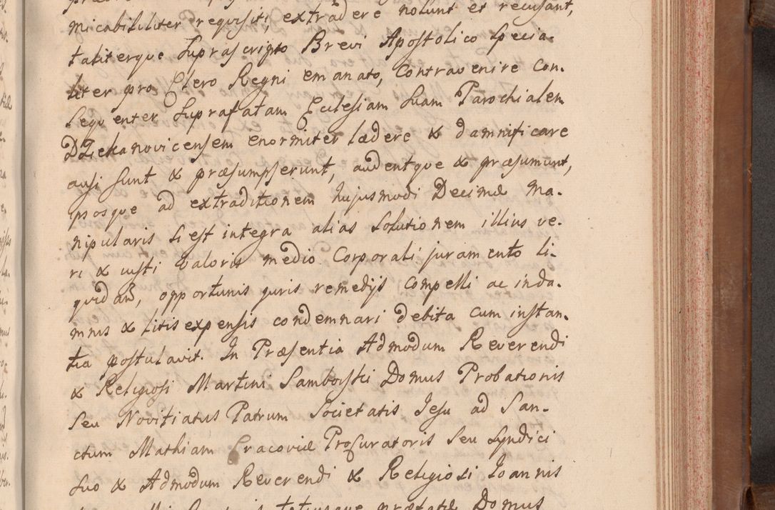 Zdjęcie nr 454 dla obiektu archiwalnego: Volumen VII actorum episcopalium Joannis Małachowski, episcopi Cracoviensis, ducis Severiae de anno 1694 - 1696, quorum index ad finem videatur