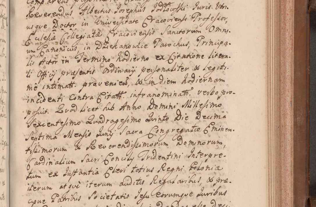 Zdjęcie nr 452 dla obiektu archiwalnego: Volumen VII actorum episcopalium Joannis Małachowski, episcopi Cracoviensis, ducis Severiae de anno 1694 - 1696, quorum index ad finem videatur