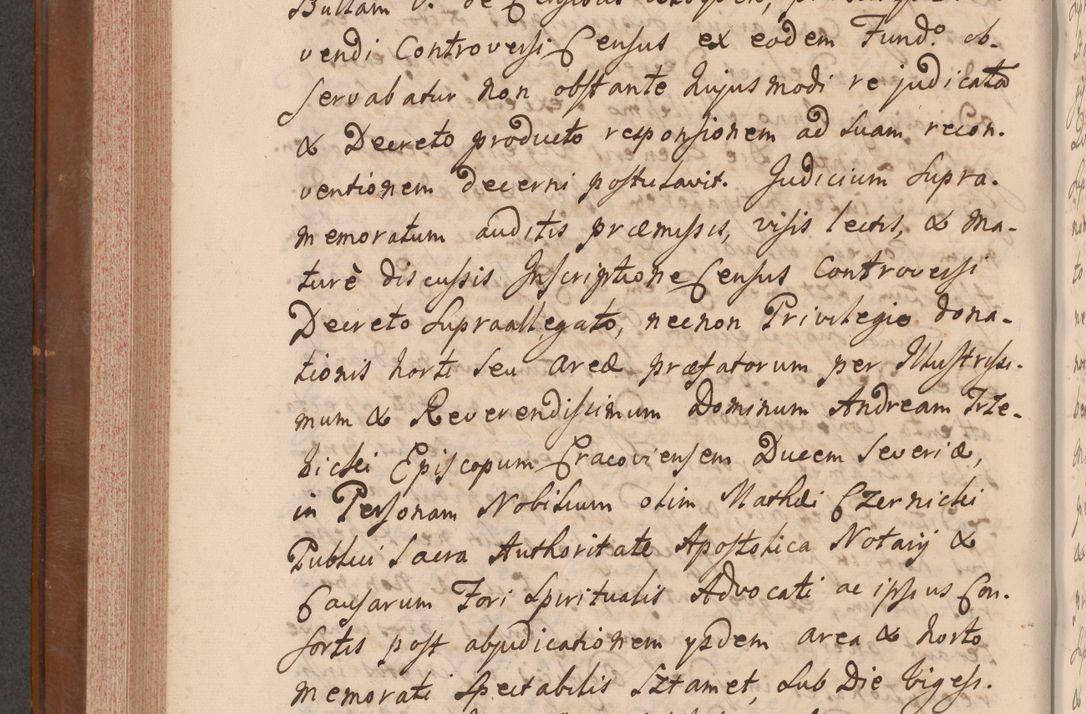 Zdjęcie nr 447 dla obiektu archiwalnego: Volumen VII actorum episcopalium Joannis Małachowski, episcopi Cracoviensis, ducis Severiae de anno 1694 - 1696, quorum index ad finem videatur