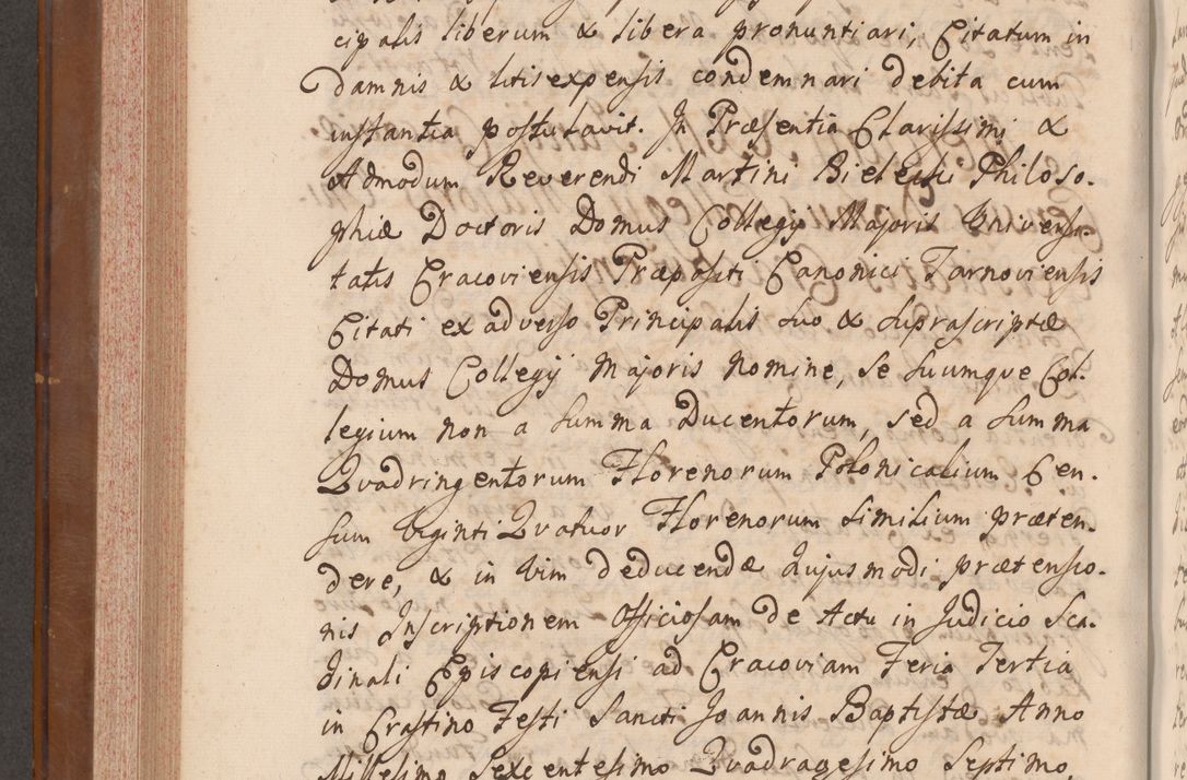 Zdjęcie nr 445 dla obiektu archiwalnego: Volumen VII actorum episcopalium Joannis Małachowski, episcopi Cracoviensis, ducis Severiae de anno 1694 - 1696, quorum index ad finem videatur