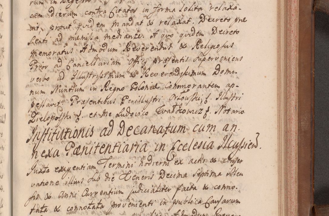 Zdjęcie nr 440 dla obiektu archiwalnego: Volumen VII actorum episcopalium Joannis Małachowski, episcopi Cracoviensis, ducis Severiae de anno 1694 - 1696, quorum index ad finem videatur