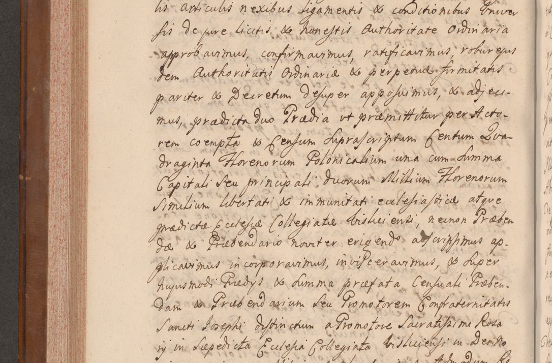 Zdjęcie nr 427 dla obiektu archiwalnego: Volumen VII actorum episcopalium Joannis Małachowski, episcopi Cracoviensis, ducis Severiae de anno 1694 - 1696, quorum index ad finem videatur