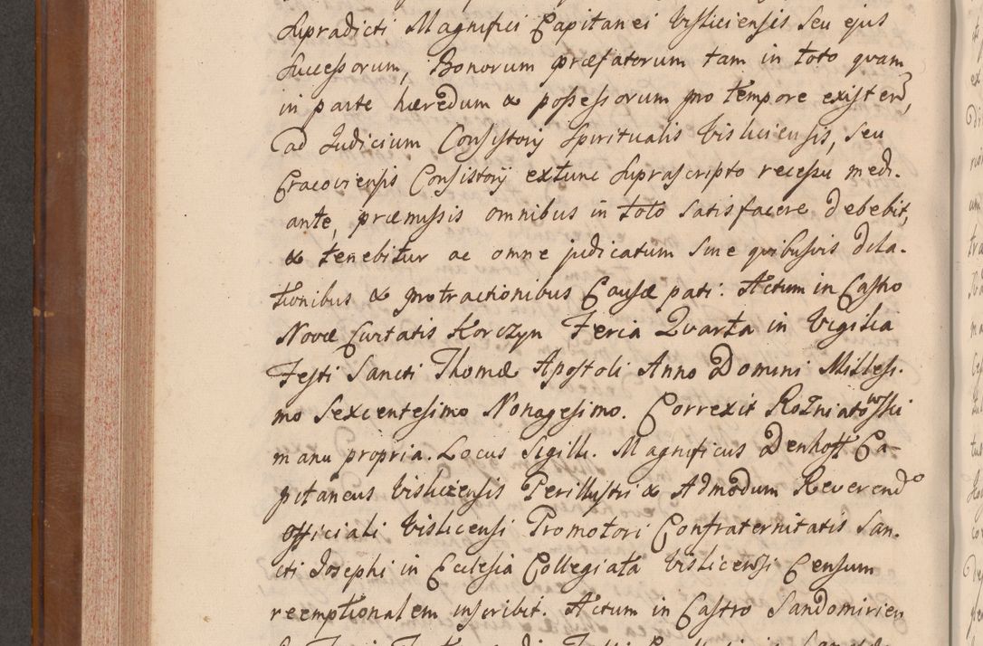 Zdjęcie nr 425 dla obiektu archiwalnego: Volumen VII actorum episcopalium Joannis Małachowski, episcopi Cracoviensis, ducis Severiae de anno 1694 - 1696, quorum index ad finem videatur