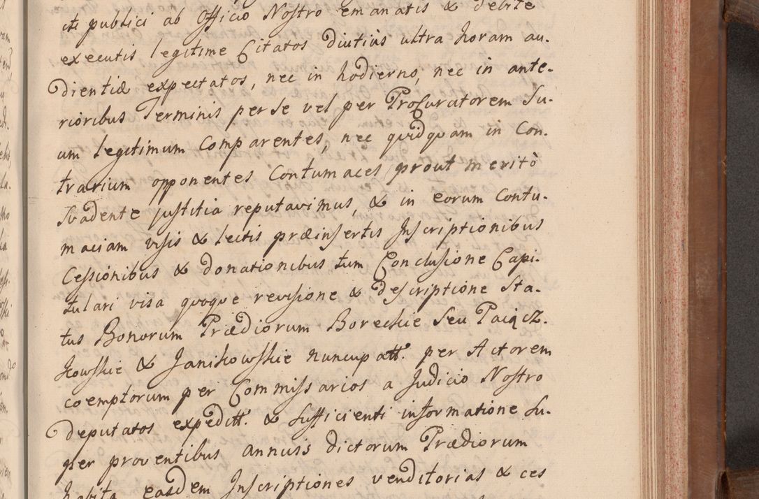 Zdjęcie nr 426 dla obiektu archiwalnego: Volumen VII actorum episcopalium Joannis Małachowski, episcopi Cracoviensis, ducis Severiae de anno 1694 - 1696, quorum index ad finem videatur
