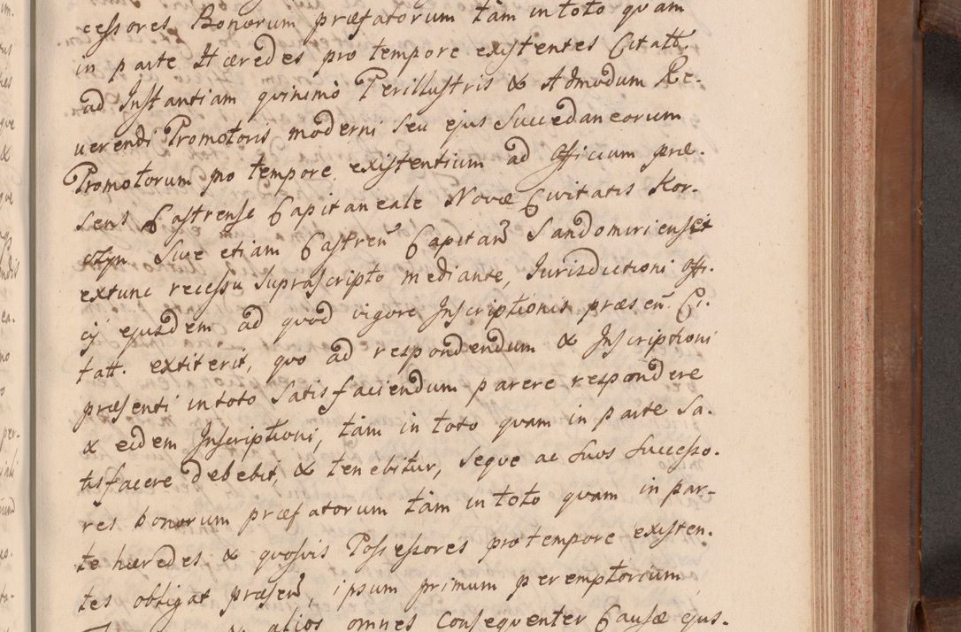 Zdjęcie nr 422 dla obiektu archiwalnego: Volumen VII actorum episcopalium Joannis Małachowski, episcopi Cracoviensis, ducis Severiae de anno 1694 - 1696, quorum index ad finem videatur