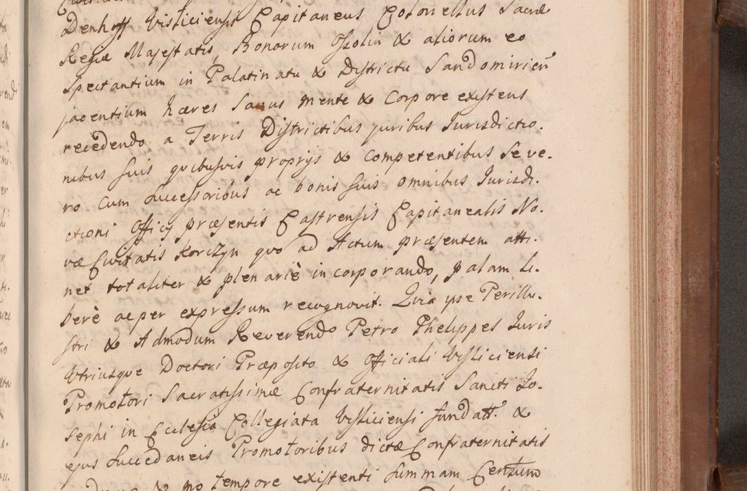 Zdjęcie nr 418 dla obiektu archiwalnego: Volumen VII actorum episcopalium Joannis Małachowski, episcopi Cracoviensis, ducis Severiae de anno 1694 - 1696, quorum index ad finem videatur