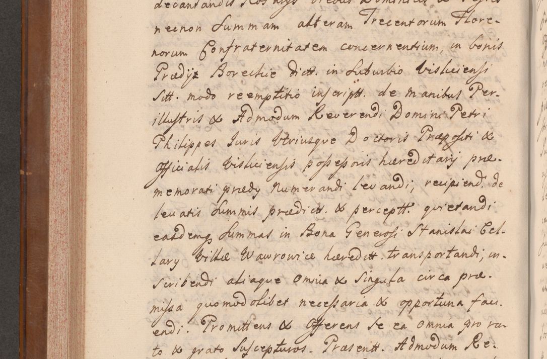 Zdjęcie nr 415 dla obiektu archiwalnego: Volumen VII actorum episcopalium Joannis Małachowski, episcopi Cracoviensis, ducis Severiae de anno 1694 - 1696, quorum index ad finem videatur