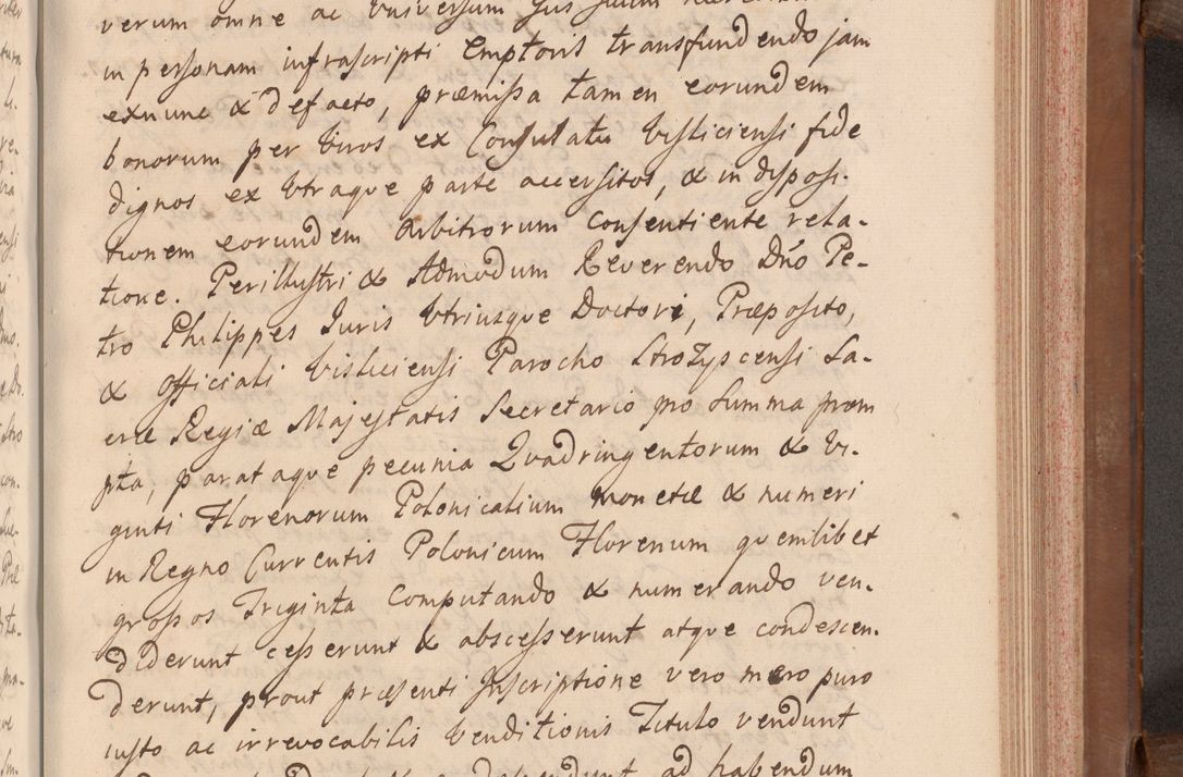 Zdjęcie nr 406 dla obiektu archiwalnego: Volumen VII actorum episcopalium Joannis Małachowski, episcopi Cracoviensis, ducis Severiae de anno 1694 - 1696, quorum index ad finem videatur