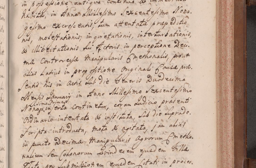 Zdjęcie nr 610 dla obiektu archiwalnego: Volumen VII actorum episcopalium Joannis Małachowski, episcopi Cracoviensis, ducis Severiae de anno 1694 - 1696, quorum index ad finem videatur