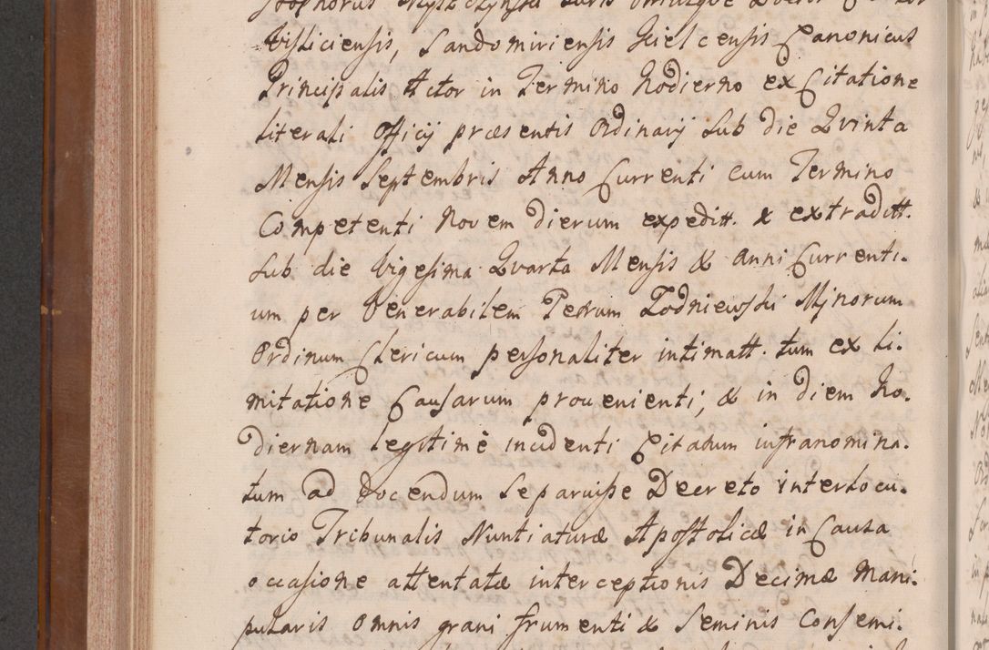 Zdjęcie nr 609 dla obiektu archiwalnego: Volumen VII actorum episcopalium Joannis Małachowski, episcopi Cracoviensis, ducis Severiae de anno 1694 - 1696, quorum index ad finem videatur