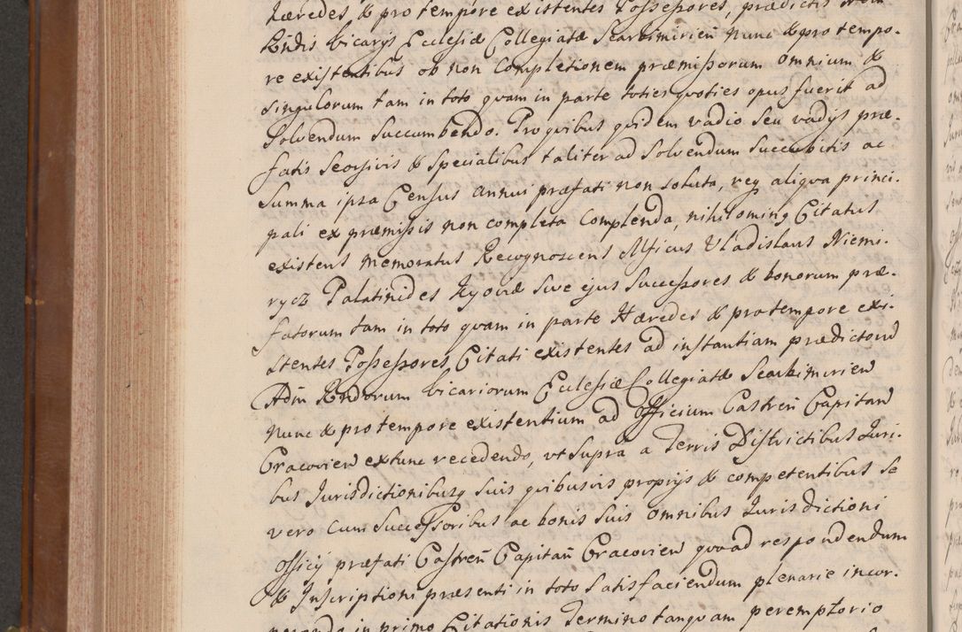 Zdjęcie nr 797 dla obiektu archiwalnego: Volumen VII actorum episcopalium Joannis Małachowski, episcopi Cracoviensis, ducis Severiae de anno 1694 - 1696, quorum index ad finem videatur