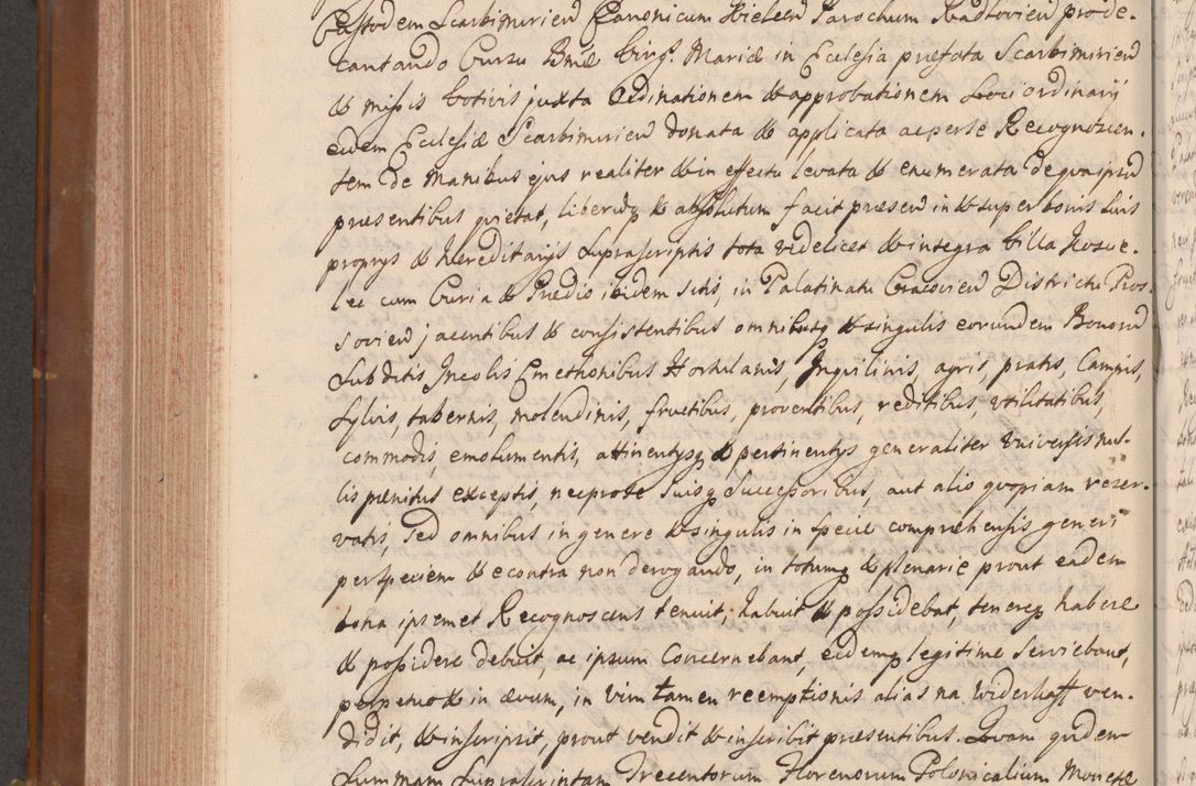 Zdjęcie nr 795 dla obiektu archiwalnego: Volumen VII actorum episcopalium Joannis Małachowski, episcopi Cracoviensis, ducis Severiae de anno 1694 - 1696, quorum index ad finem videatur