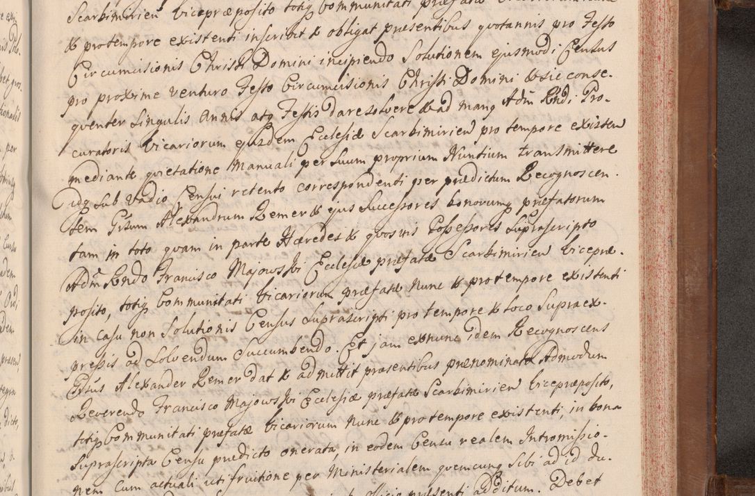 Zdjęcie nr 792 dla obiektu archiwalnego: Volumen VII actorum episcopalium Joannis Małachowski, episcopi Cracoviensis, ducis Severiae de anno 1694 - 1696, quorum index ad finem videatur
