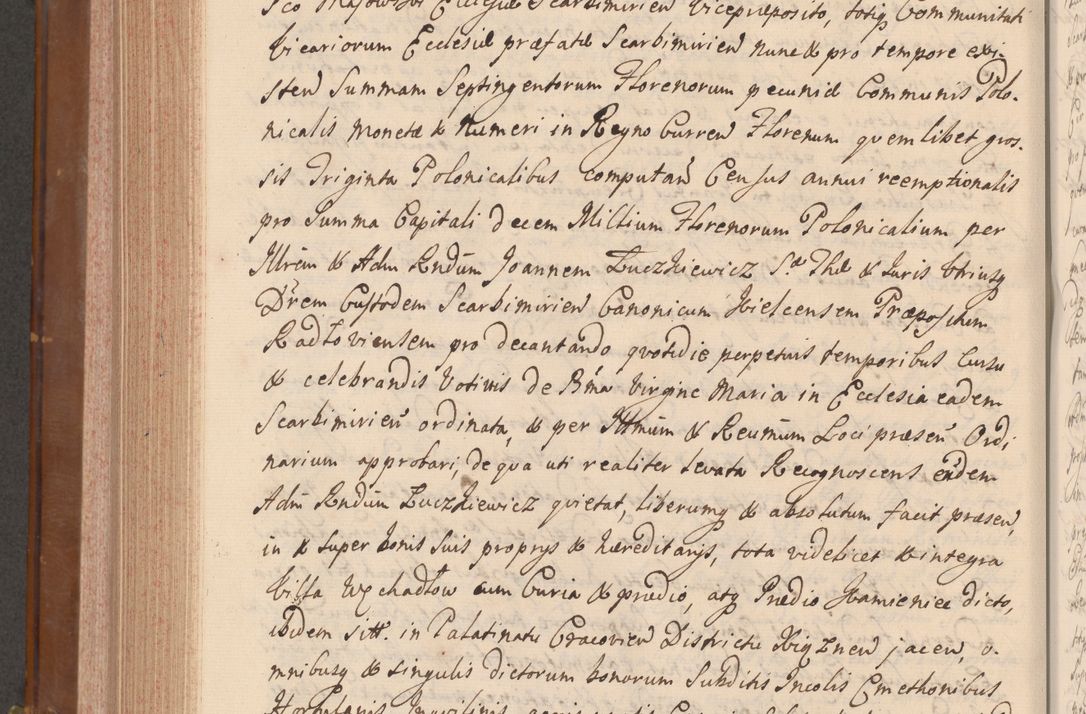 Zdjęcie nr 791 dla obiektu archiwalnego: Volumen VII actorum episcopalium Joannis Małachowski, episcopi Cracoviensis, ducis Severiae de anno 1694 - 1696, quorum index ad finem videatur