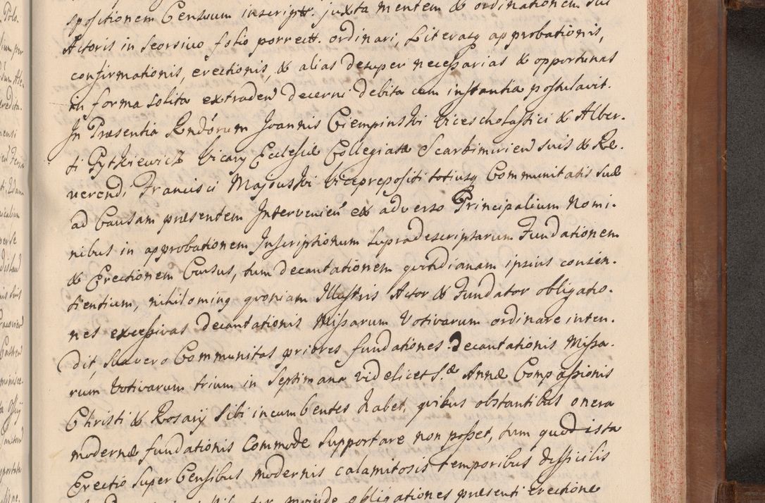 Zdjęcie nr 790 dla obiektu archiwalnego: Volumen VII actorum episcopalium Joannis Małachowski, episcopi Cracoviensis, ducis Severiae de anno 1694 - 1696, quorum index ad finem videatur