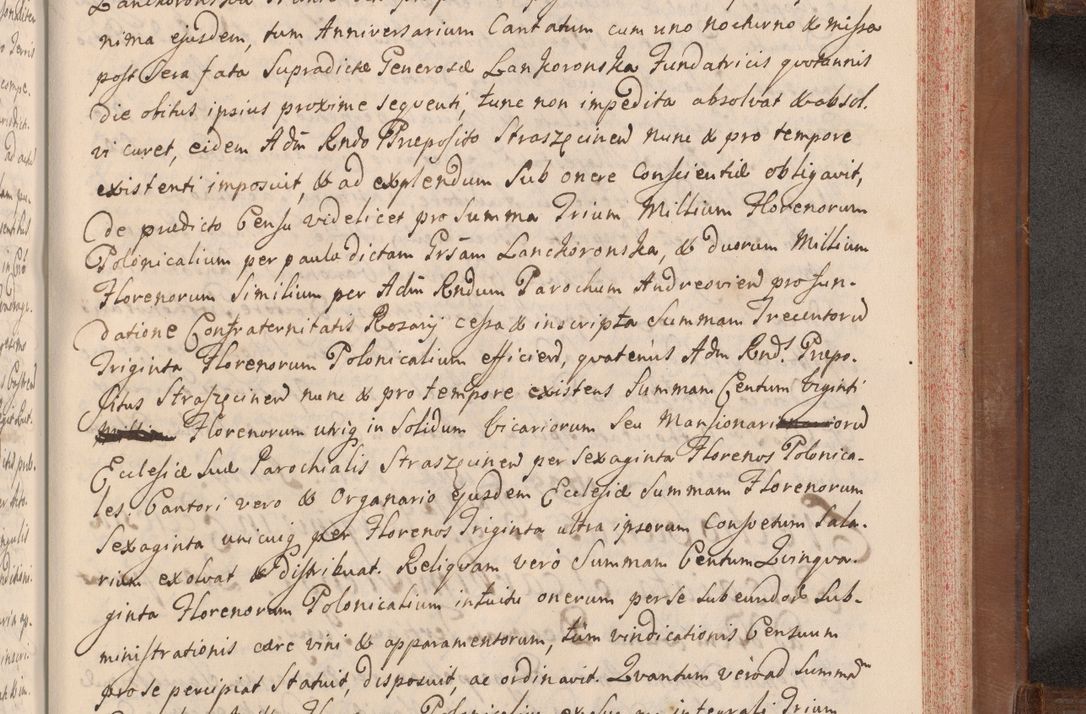 Zdjęcie nr 786 dla obiektu archiwalnego: Volumen VII actorum episcopalium Joannis Małachowski, episcopi Cracoviensis, ducis Severiae de anno 1694 - 1696, quorum index ad finem videatur