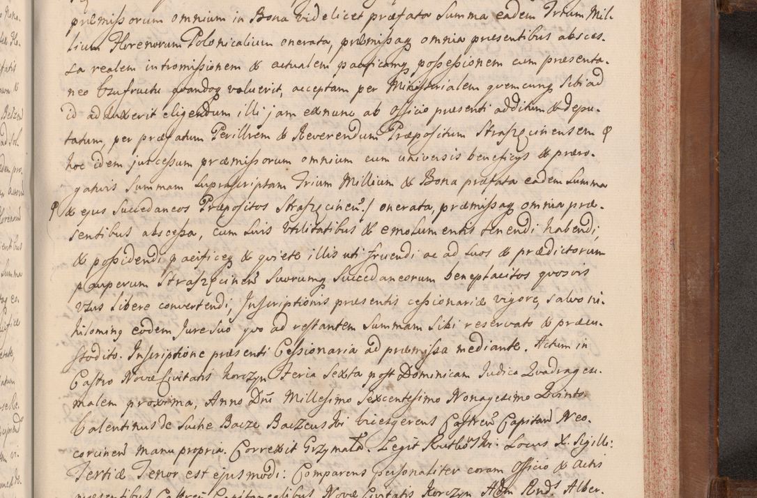 Zdjęcie nr 780 dla obiektu archiwalnego: Volumen VII actorum episcopalium Joannis Małachowski, episcopi Cracoviensis, ducis Severiae de anno 1694 - 1696, quorum index ad finem videatur