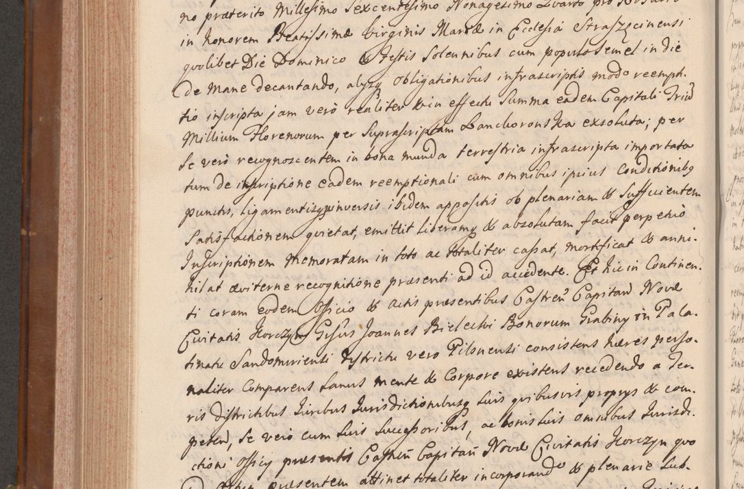 Zdjęcie nr 781 dla obiektu archiwalnego: Volumen VII actorum episcopalium Joannis Małachowski, episcopi Cracoviensis, ducis Severiae de anno 1694 - 1696, quorum index ad finem videatur