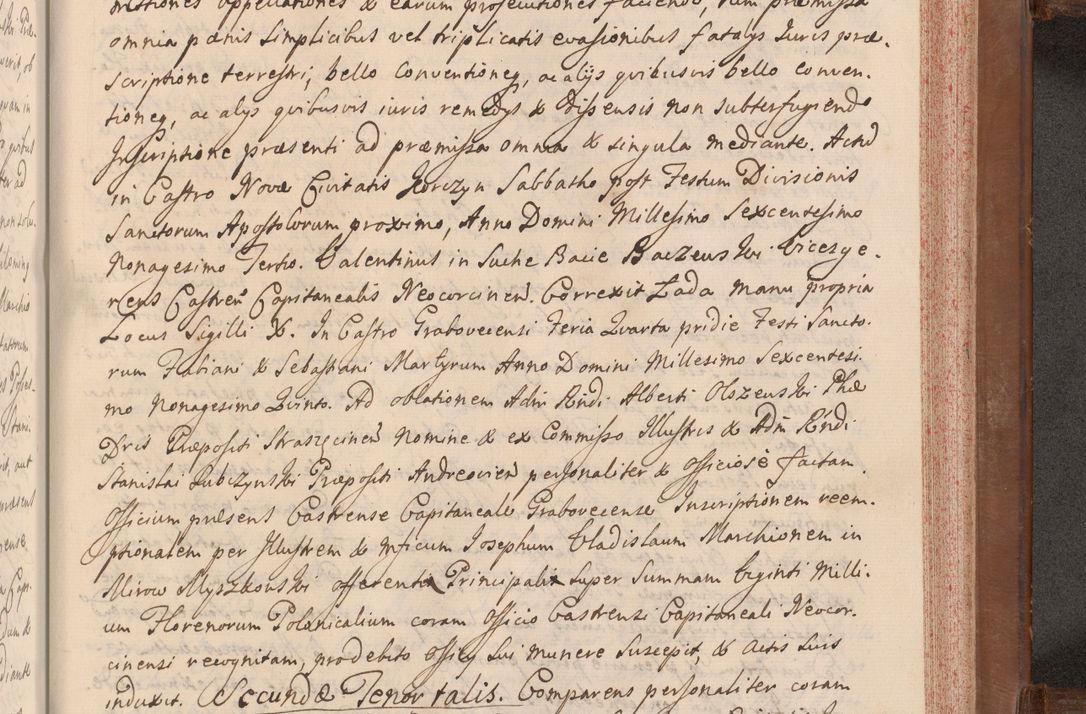 Zdjęcie nr 778 dla obiektu archiwalnego: Volumen VII actorum episcopalium Joannis Małachowski, episcopi Cracoviensis, ducis Severiae de anno 1694 - 1696, quorum index ad finem videatur