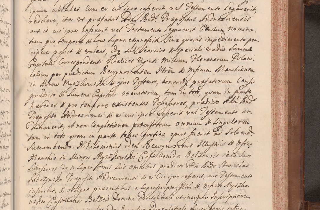 Zdjęcie nr 776 dla obiektu archiwalnego: Volumen VII actorum episcopalium Joannis Małachowski, episcopi Cracoviensis, ducis Severiae de anno 1694 - 1696, quorum index ad finem videatur