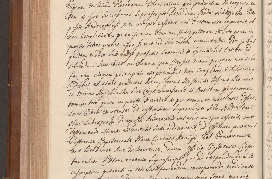 Zdjęcie nr 777 dla obiektu archiwalnego: Volumen VII actorum episcopalium Joannis Małachowski, episcopi Cracoviensis, ducis Severiae de anno 1694 - 1696, quorum index ad finem videatur