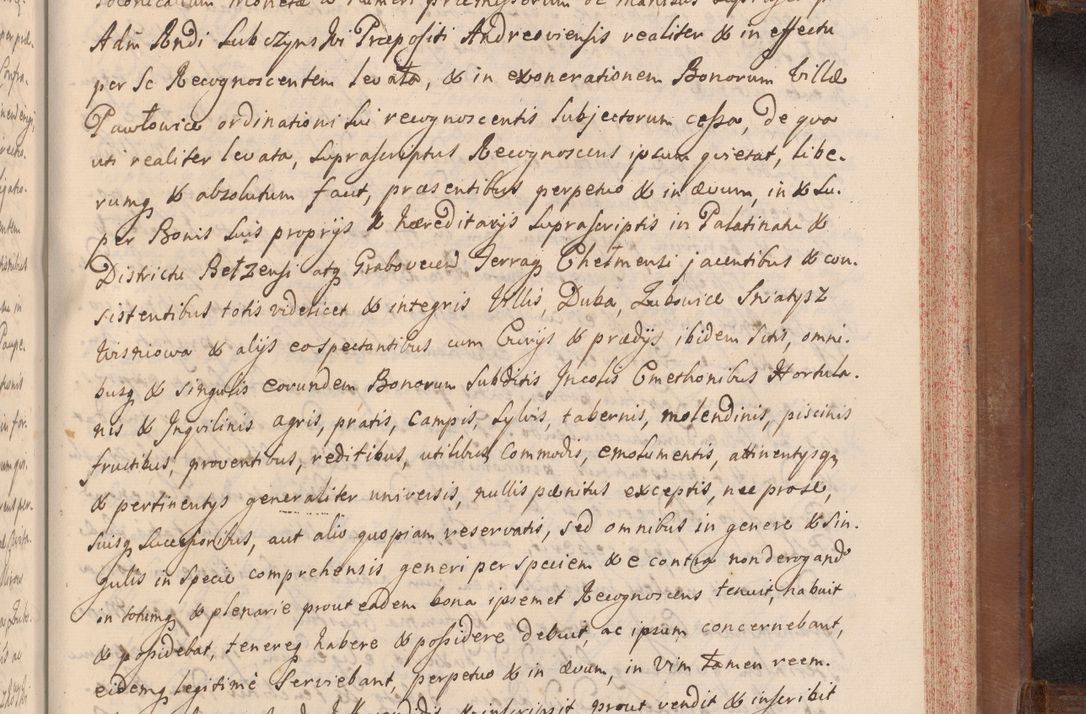 Zdjęcie nr 774 dla obiektu archiwalnego: Volumen VII actorum episcopalium Joannis Małachowski, episcopi Cracoviensis, ducis Severiae de anno 1694 - 1696, quorum index ad finem videatur