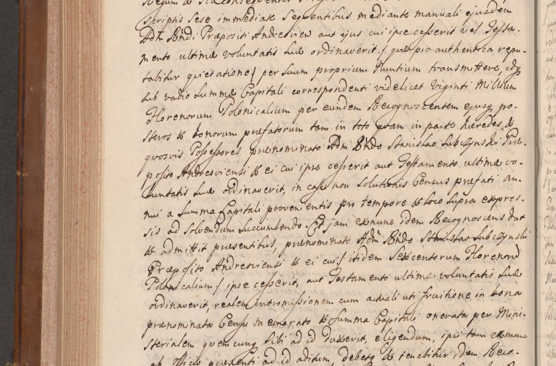 Zdjęcie nr 775 dla obiektu archiwalnego: Volumen VII actorum episcopalium Joannis Małachowski, episcopi Cracoviensis, ducis Severiae de anno 1694 - 1696, quorum index ad finem videatur