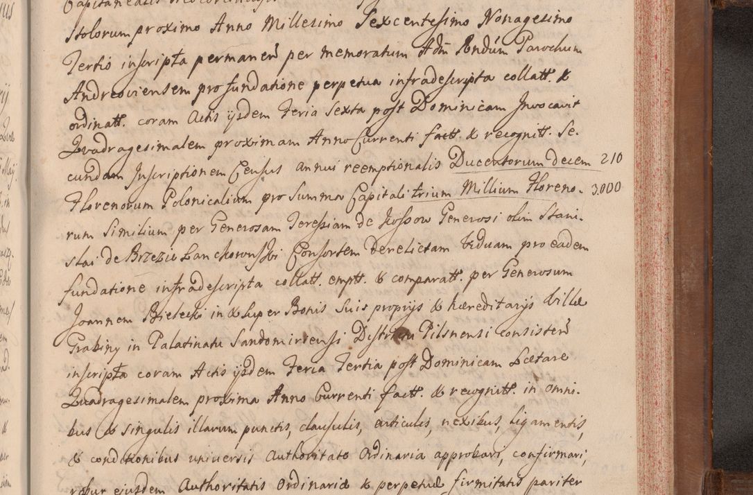 Zdjęcie nr 770 dla obiektu archiwalnego: Volumen VII actorum episcopalium Joannis Małachowski, episcopi Cracoviensis, ducis Severiae de anno 1694 - 1696, quorum index ad finem videatur