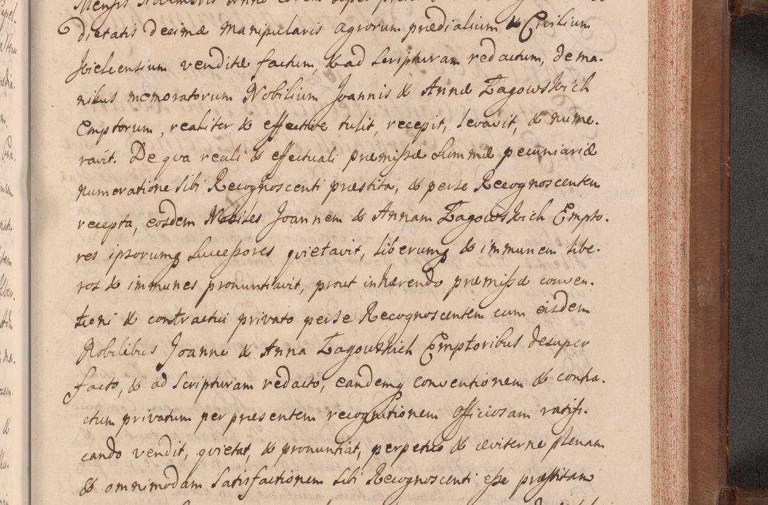 Zdjęcie nr 768 dla obiektu archiwalnego: Volumen VII actorum episcopalium Joannis Małachowski, episcopi Cracoviensis, ducis Severiae de anno 1694 - 1696, quorum index ad finem videatur