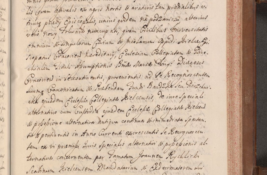 Zdjęcie nr 766 dla obiektu archiwalnego: Volumen VII actorum episcopalium Joannis Małachowski, episcopi Cracoviensis, ducis Severiae de anno 1694 - 1696, quorum index ad finem videatur