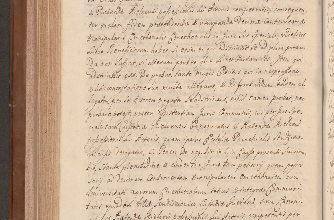Zdjęcie nr 761 dla obiektu archiwalnego: Volumen VII actorum episcopalium Joannis Małachowski, episcopi Cracoviensis, ducis Severiae de anno 1694 - 1696, quorum index ad finem videatur