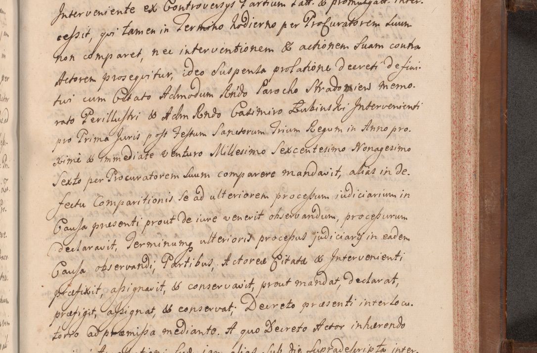 Zdjęcie nr 758 dla obiektu archiwalnego: Volumen VII actorum episcopalium Joannis Małachowski, episcopi Cracoviensis, ducis Severiae de anno 1694 - 1696, quorum index ad finem videatur