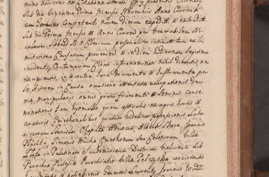 Zdjęcie nr 754 dla obiektu archiwalnego: Volumen VII actorum episcopalium Joannis Małachowski, episcopi Cracoviensis, ducis Severiae de anno 1694 - 1696, quorum index ad finem videatur