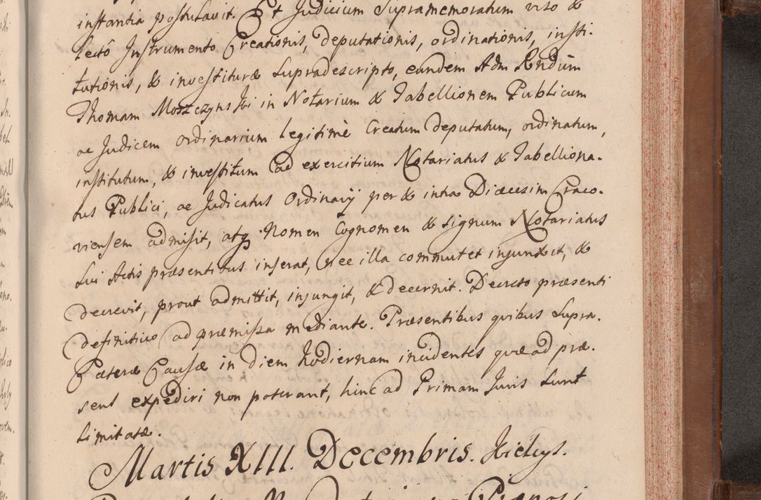 Zdjęcie nr 746 dla obiektu archiwalnego: Volumen VII actorum episcopalium Joannis Małachowski, episcopi Cracoviensis, ducis Severiae de anno 1694 - 1696, quorum index ad finem videatur