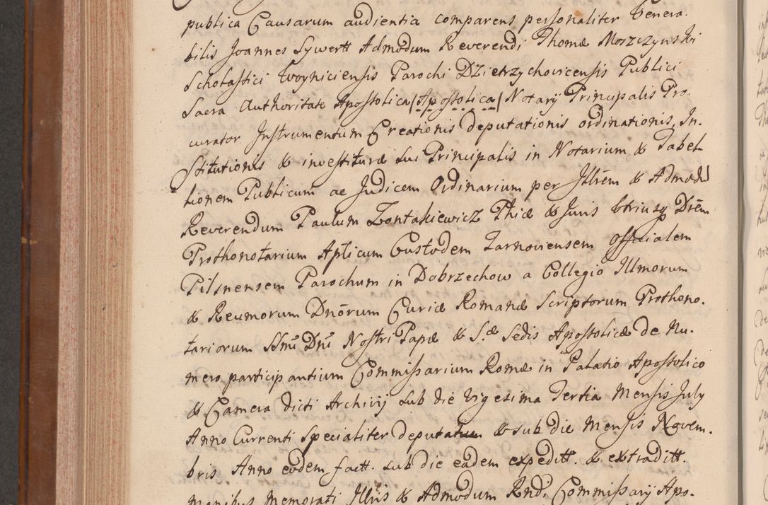 Zdjęcie nr 745 dla obiektu archiwalnego: Volumen VII actorum episcopalium Joannis Małachowski, episcopi Cracoviensis, ducis Severiae de anno 1694 - 1696, quorum index ad finem videatur