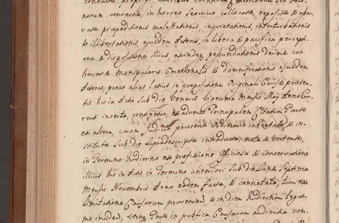 Zdjęcie nr 737 dla obiektu archiwalnego: Volumen VII actorum episcopalium Joannis Małachowski, episcopi Cracoviensis, ducis Severiae de anno 1694 - 1696, quorum index ad finem videatur