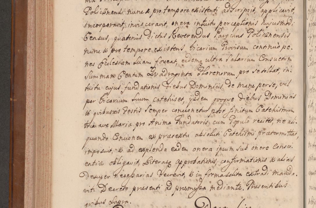 Zdjęcie nr 729 dla obiektu archiwalnego: Volumen VII actorum episcopalium Joannis Małachowski, episcopi Cracoviensis, ducis Severiae de anno 1694 - 1696, quorum index ad finem videatur