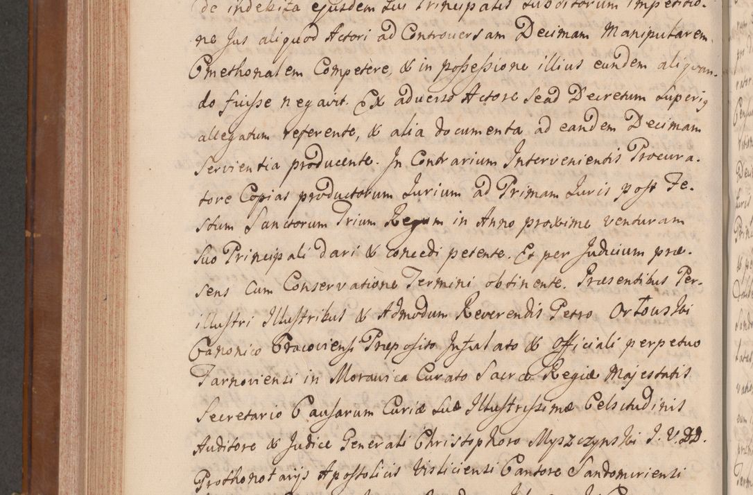 Zdjęcie nr 725 dla obiektu archiwalnego: Volumen VII actorum episcopalium Joannis Małachowski, episcopi Cracoviensis, ducis Severiae de anno 1694 - 1696, quorum index ad finem videatur