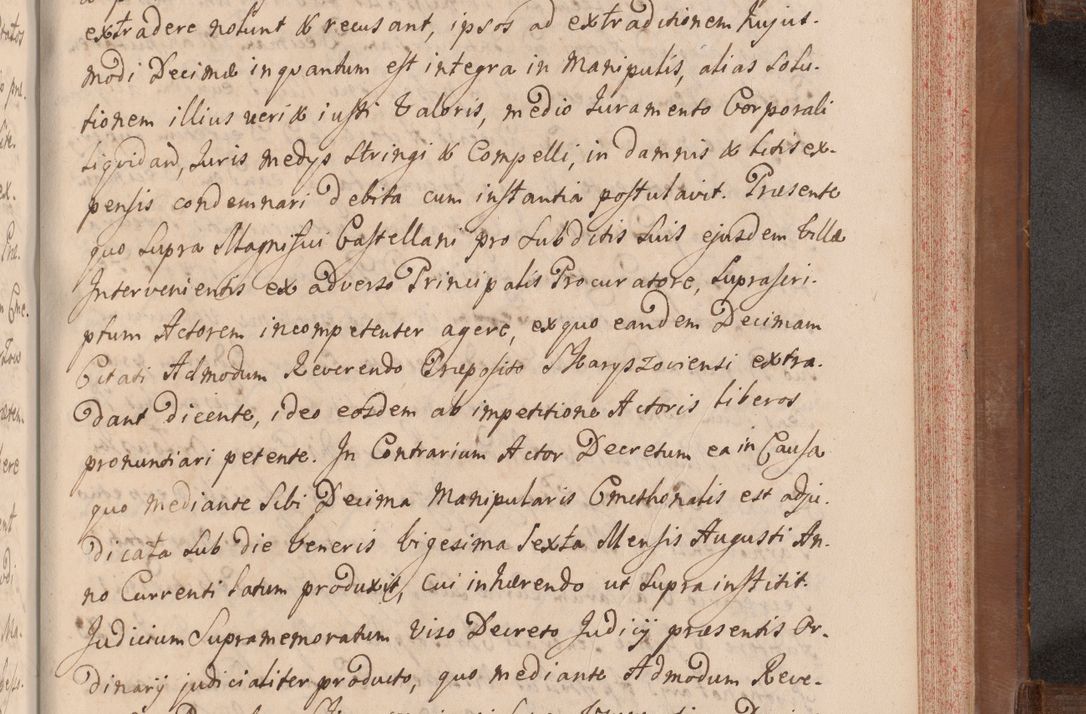 Zdjęcie nr 724 dla obiektu archiwalnego: Volumen VII actorum episcopalium Joannis Małachowski, episcopi Cracoviensis, ducis Severiae de anno 1694 - 1696, quorum index ad finem videatur