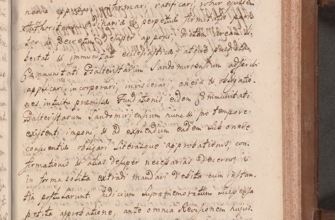 Zdjęcie nr 718 dla obiektu archiwalnego: Volumen VII actorum episcopalium Joannis Małachowski, episcopi Cracoviensis, ducis Severiae de anno 1694 - 1696, quorum index ad finem videatur