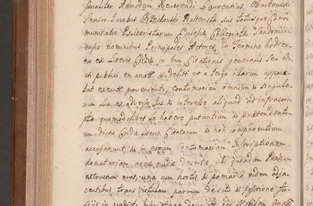 Zdjęcie nr 717 dla obiektu archiwalnego: Volumen VII actorum episcopalium Joannis Małachowski, episcopi Cracoviensis, ducis Severiae de anno 1694 - 1696, quorum index ad finem videatur